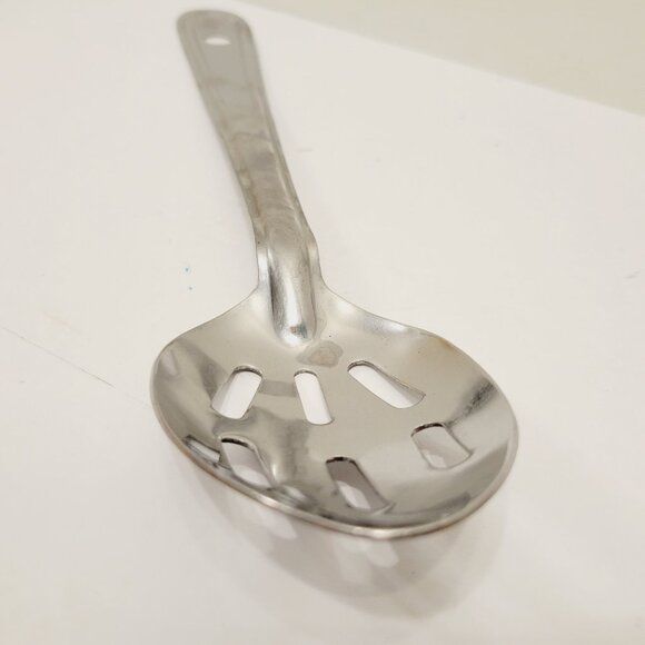 American Steel Craft Stainless Steel Slotted Cooking Serving Spoon Japan 13" - Picture 2 of 6